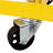 750Lbs Rolling Engine Stand,Adjustable Width And Length, With 2Pcs Buckle Straps,Yellow