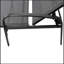 Chaise longue d'extérieur en acier Sohom
