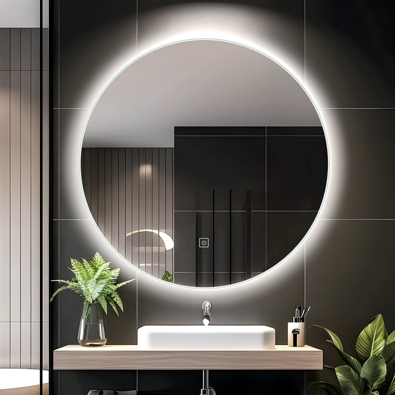 Miroir de salle de bain mural 24 po