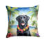 Coussin décoratif noir Labrador Retriever Luau-99813382