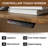 Salzer 160cm W Height Adjustable Rectangular Standing Desk