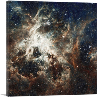 Clouds in the Galaxy Hubble Telescope NASA - Reproduction de photo sur toile tendue