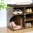 Arney 10 Pair Shoe Storage Bench with Adjustable Shelves-678833608