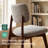 Upholstered Solid Wood Dining Chair Side Chair-390741655-390741650