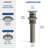 Widespread Bathroom Faucet 3 Hole, 2-Handle Bathroom Sink Faucet with Drain Assembly-111379145
