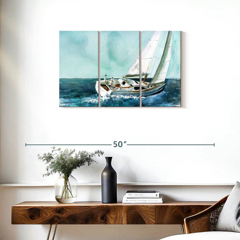 Senne Delray Sail, 20" H x 33" W