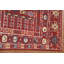 Tapis de couloir indien rouge 3x8