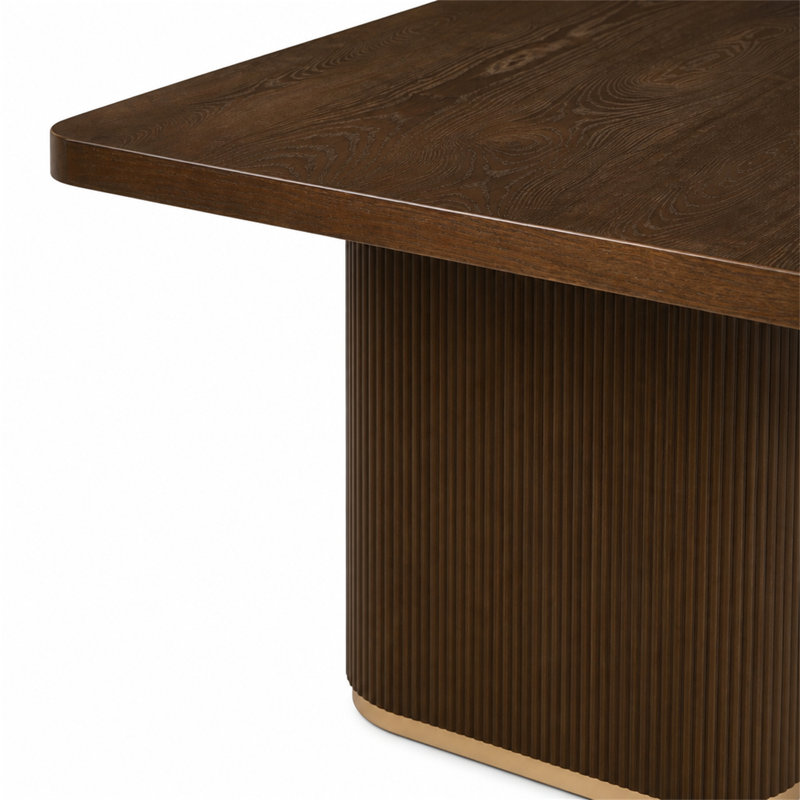 Table de salle à manger 84 ", Walnut