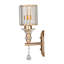 Silver Outdoor Wall Lantern-1513563575