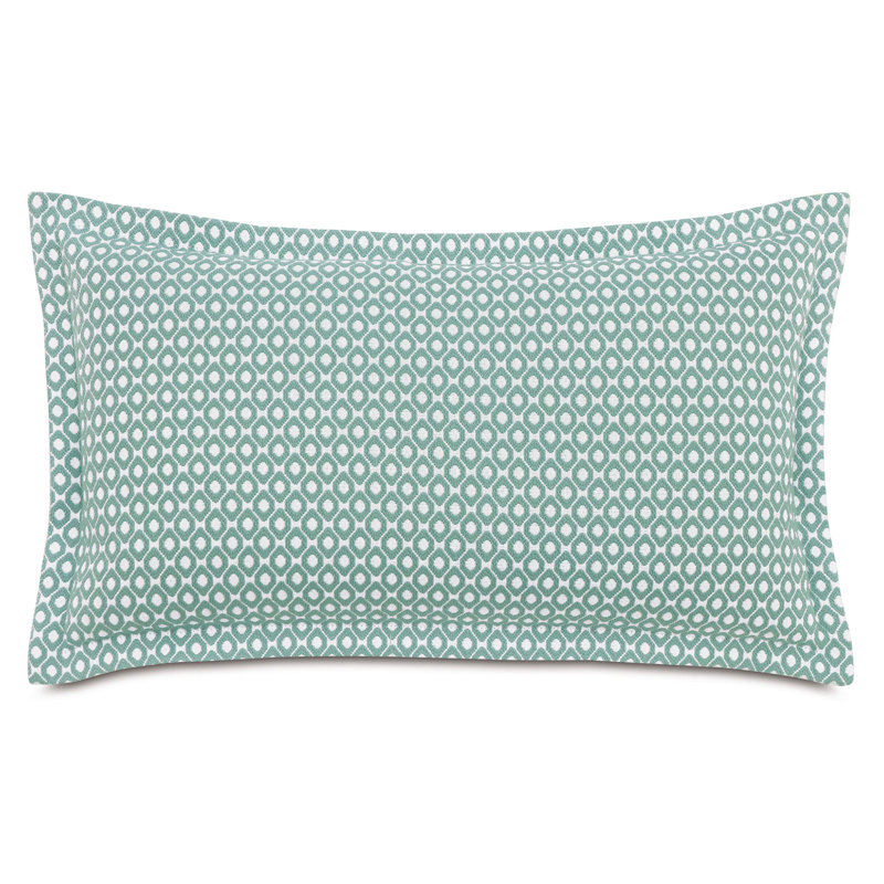 Belize Geometric Cotton Blend Throw Pillow