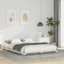 Floor Bed Frame Solid Pine Wood-304958901-304958898
