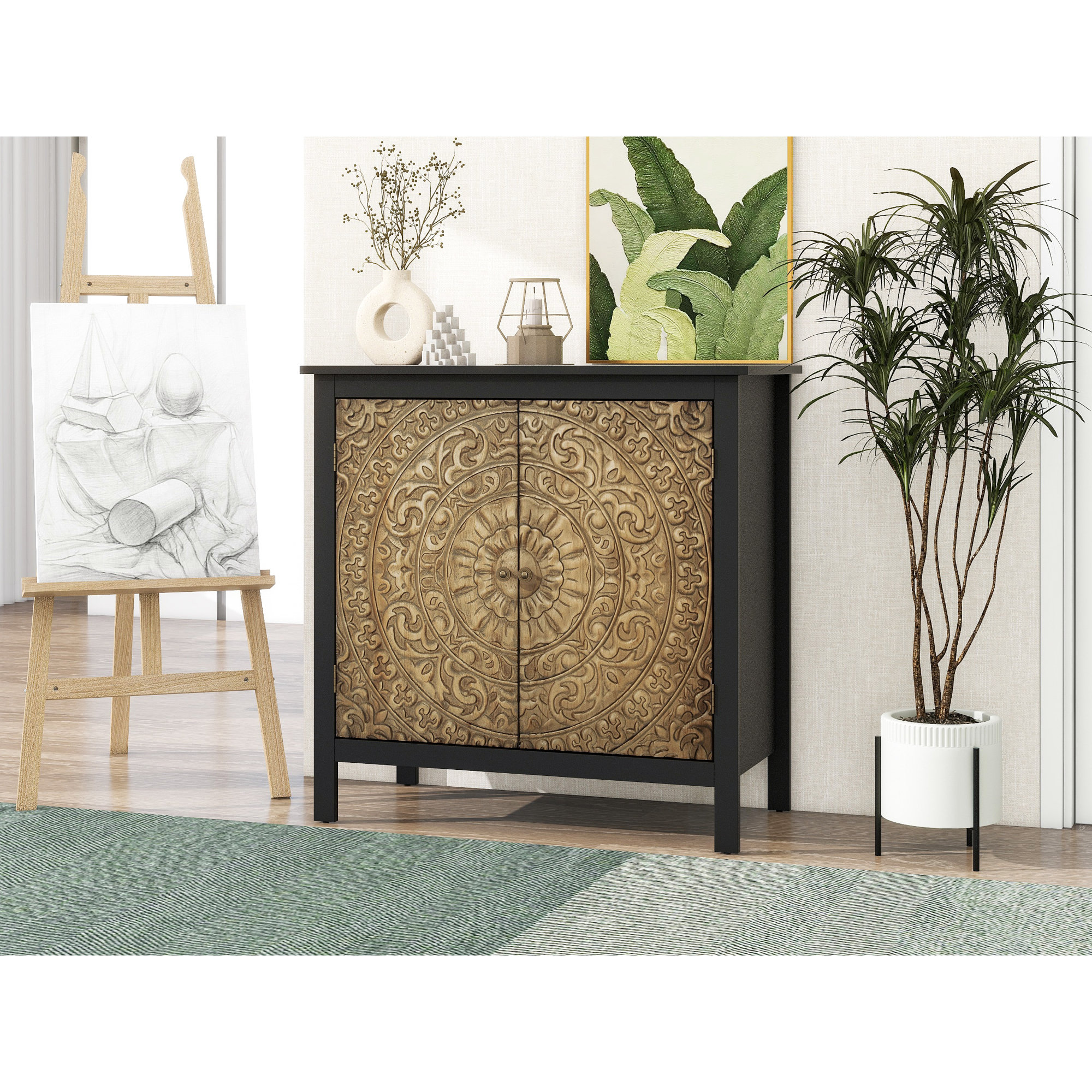 Bungalow Rose Janenne Accent Cabinet | Wayfair