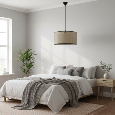 Oasis 1-Light Bamboo Chandelier