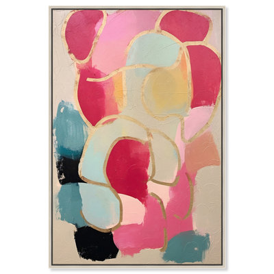«Beadwork Abstract Shapes Trendy Wall Art» par Art Remedy