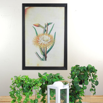 Black Wood Beveled Picture Frame
