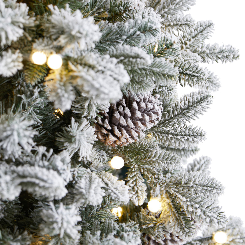 90' H Lighted Artificial Christmas Tree