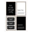 Tidings in Type, ensemble de 4 impressions d'art-1237246273-1237246274