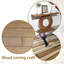 Console 53,2 po moderne minimaliste en bois