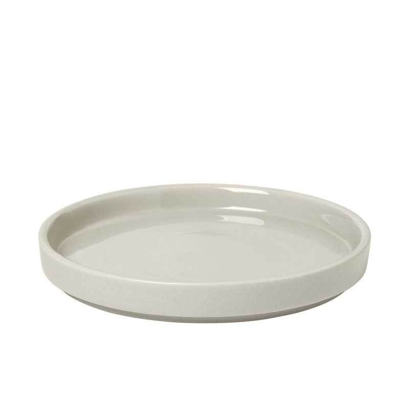 Pilar 5.51" Bread and Butter Plate, Moonbeam/Cream