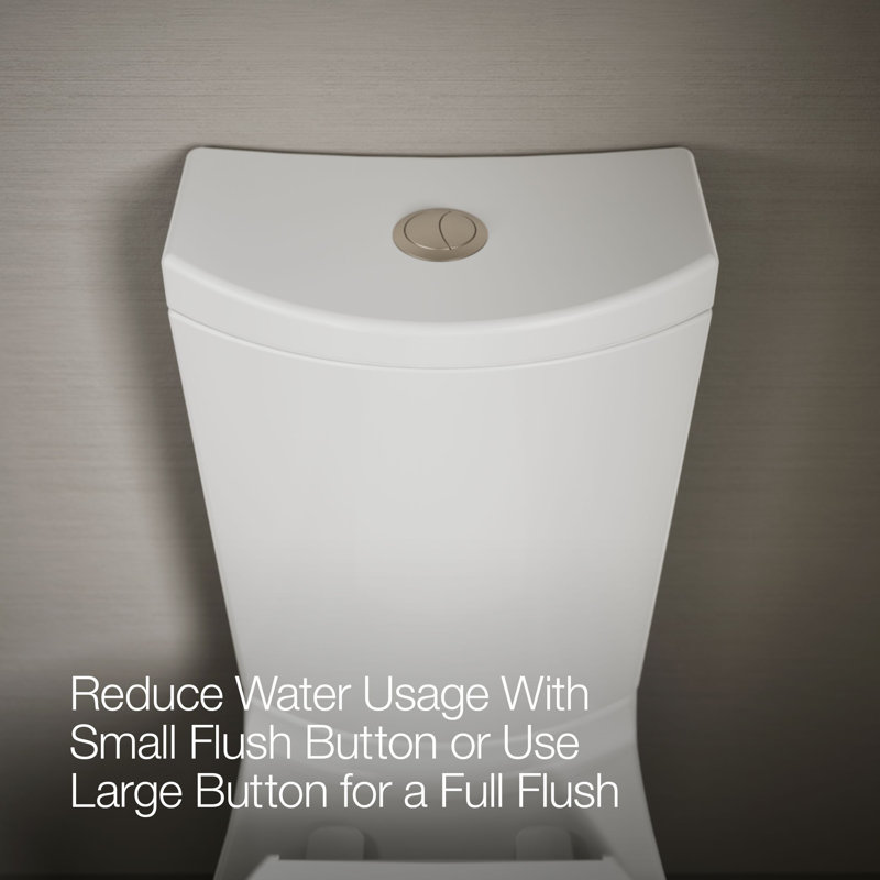 Kohler Persuade Dual-Flush Actuator, Vibrant Brushed Nickel