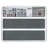 Draw Tidy Plastic Rectangle Flatware Caddy
