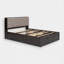 Lit plateforme tapissier Shirae-1342655476