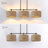 Stutz 3 - Light Rattan Drum Chandelier