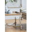 Table basse à piédestal