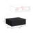 Milano Floating Nightstand , End Table, Side Table Wall-Mounted With Drawer -Black -Bedroom-1286986048-1286986051