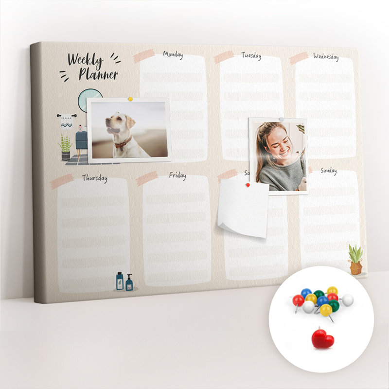 Anquan Cork Corkboard / Bulletin Board