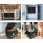 File Organizer, Fireproof File Box with Lids, Important Document Organizer Box with Lock