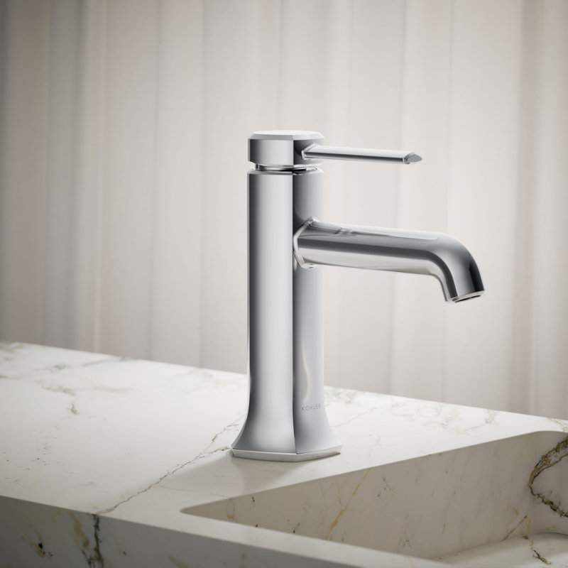 Occasion Single-Handle Sink Vessel Sink Bathroom Faucet with Drain Assembly, Polished Chrome