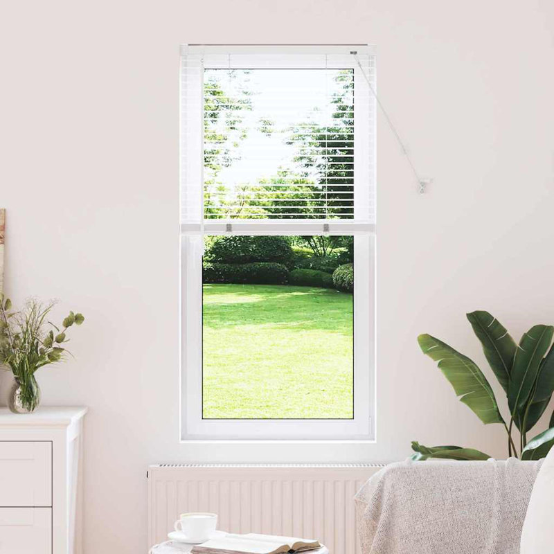 Horizontal/Venetian blind, White, 130cm L x 55cm W