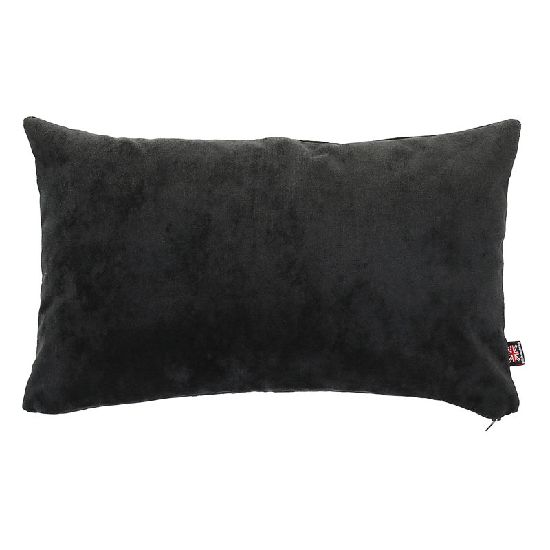 Minerville Rectangular Cushion, Black