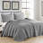 Lightweight Microfiber Reversible 3 Piece Coverlet / Bedspread Set-1754657136-1754657167