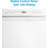 Midea MDF18A1ABB Built-in Dishwasher, 8 Settings, 6 Programs, Stainless Steel Tub, Heated Dry-105509117