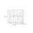 Retro Burlywood Solid Wood Sideboard