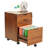 Gosser Home File Cabinet with Wheels - 3-Drawer Mobile Vertical Storage-2015472453