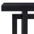 Unique Triple Rectangle Design Console Table With Lower Solid Wood Legs