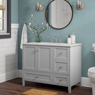 Ensemble de meuble-lavabo simple 42 po Selma
