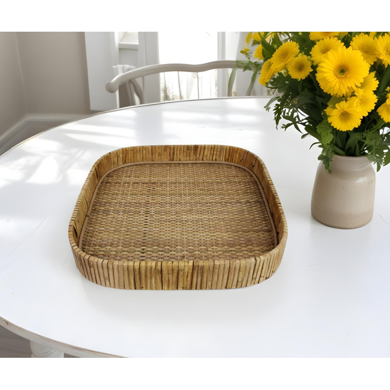 Kashen Tray, 2" H x 13" L x 13" W