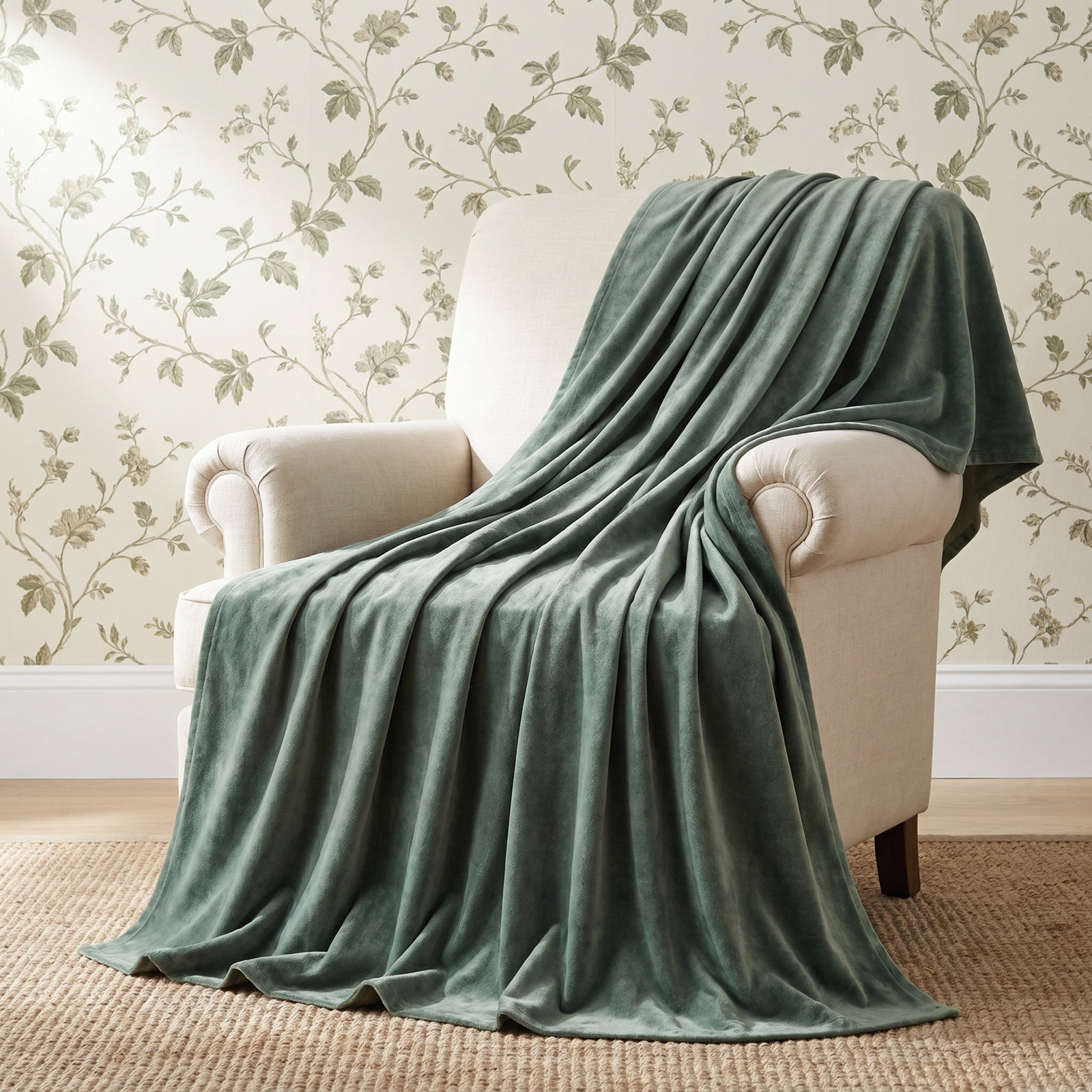 Chambliss Throw Blanket, Purple, Twin