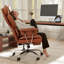 Ergonomic Adjustable Reclining Swiveling Office Chair - Faux Leather with Footrest for PC-119965246