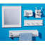 Solid Wood Square Wall Mirror