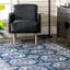 Tapis oriental bleu / gris Hildreth-783206250
