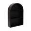 Tablette de rangement murale arquée Arcott-1828447566
