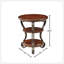 Meuble de salon de style traditionnel en cerisier brun 1 pièce
