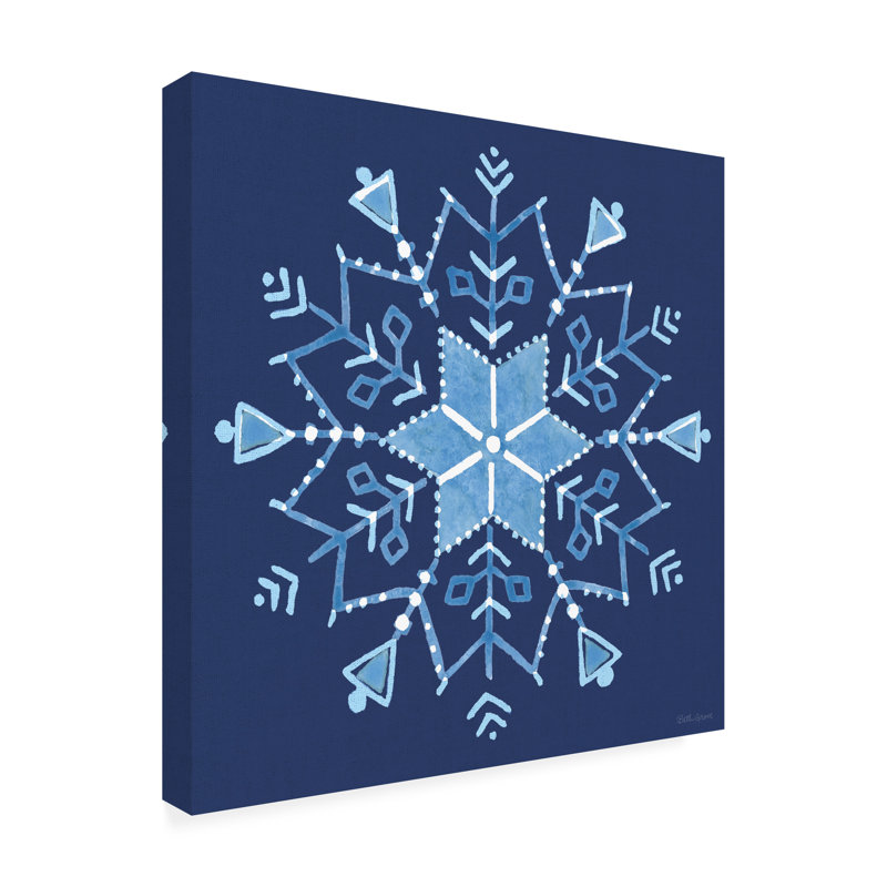 Art mural sur toile «Trademark Fine Art Beth Grove Winter Sparkle VII», H 18 po x l 18 po