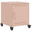 Preslei 36 cm W Steel Bedside Table-1919897064-1928323638