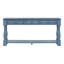 Table console longue de 63 po avec tiroirs de rangement et tablette inférieure pour le vestibule et la table d'entrée-172124053